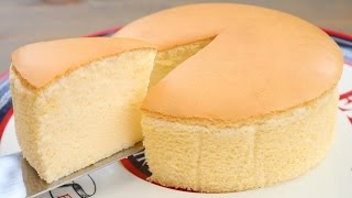 Super Soft and Fluffy Chinese Bakery Cheese Sponge Cake Recipe [upl. by Oirom]