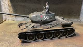 Rc Tank 116 T3485 Taigen V3 [upl. by Meekahs364]