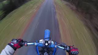 Loncin 150cc Dirt Bike Ride and Top Speed [upl. by Leid]