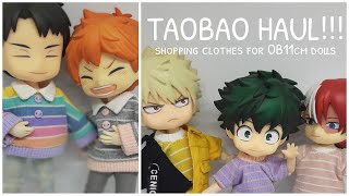 Taobao Haul ✨ Shopping for ob11cm clothes [upl. by Nami401]