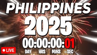 NEW YEARS COUNTDOWN 2025 LIVE 🔴 247 amp Philippine Standard Time PHST New Year Countdown [upl. by Notlil]