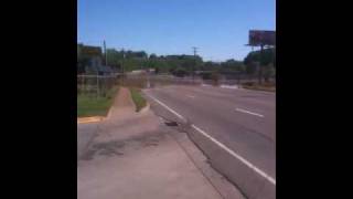 Clarksville tn flood red river bridge [upl. by Bernj]