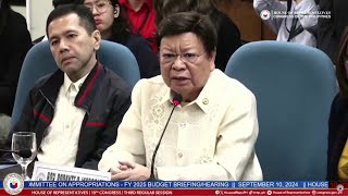 Rep Marcoleta moves to terminate OVP budget hearing Rep Quimbo calls vote  GMA Integrated News [upl. by Etteval]