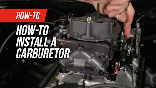 How to Install a Carburetor [upl. by Wolfie425]