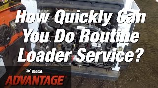 Faster Maintenance Bobcat vs Other Loader Brands [upl. by Atiek]