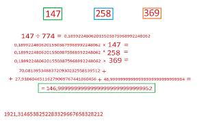 147 258 369 amp 3 6 9 Calendrical amp Proportion [upl. by Berghoff160]