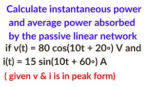 Power of CT Signals Solved Problems  Part 1 [upl. by Ditter]