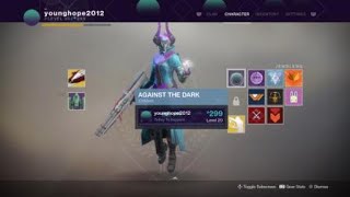 Destiny 2 Against the dark emblem drop from caydes chest [upl. by Gemma]