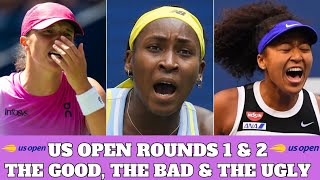 US Open Rounds 1 amp 2  The Good The Bad amp The Ugly [upl. by Fiora]