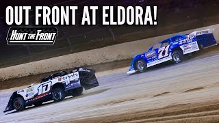 Going for a Win at Eldora Speedway Joseph Leads Laps at the World 100 [upl. by Nalyak71]