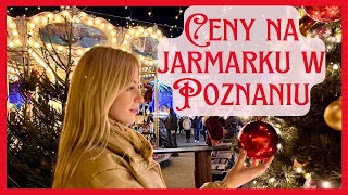 Ceny na jarmarku w Poznaniu Jarmark Bożonarodzeniowy [upl. by Edrock]