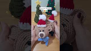 Adornos de Navidad a Crochet😍🌲🐻 Tutorial Aquí crochet navidad christmas [upl. by Cornish]