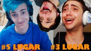 TOP 10 MELHORES JOGADORES FORTNITE DO MUNDO [upl. by Brent]