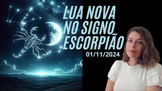 LUA NOVA NO SIGNO ESCORPIÃO I MORTE E RENASCIMENTO luanova signoescorpiao [upl. by Dong]