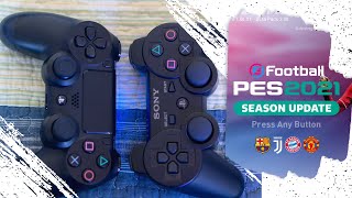 COMO COLOCAR 2 CONTROLES NO PC NO PES 2021 [upl. by Aynahs681]