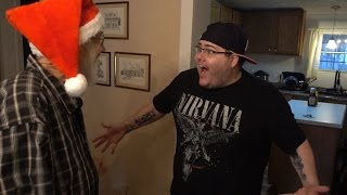 ANGRY GRANDPA WINS THE LOTTERY CHRISTMAS PRANK [upl. by Nadnarb]