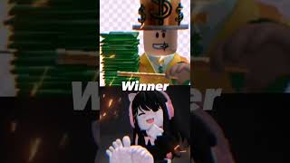 kaka v420 koofy steak vs uwucutesingle Cnp Queen Lisa gaming roblox shorts [upl. by Holman]