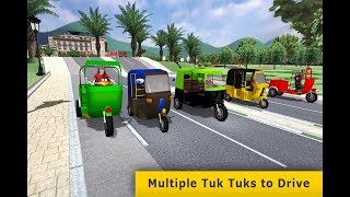 Tuk Tuk Auto Rickshaw Racing game  Tuk Tuk Auto Rickshaw game [upl. by Itraa]