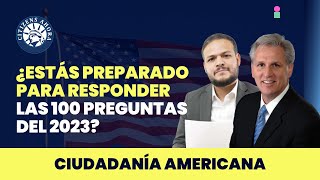 ¿Puedes responder todas las preguntas Ciudadanía Americana 2023 🇺🇸 [upl. by Stauder]