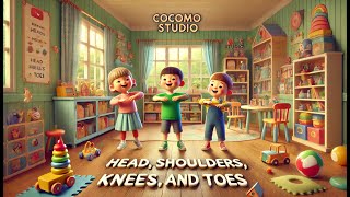 Head Shoulders Knees And Toes  Nursery Rhymes  Kids Song  BabyBus  Baby Panda amp Friends [upl. by Yuhas]