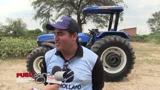 PILOTO AUTOMÁTICO EN TRACTORES NEW HOLLAND🤠🚜🌻 [upl. by Penn]