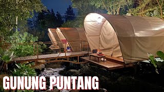 SYAHDU‼️ Glamping di TAMAN KOPI GUNUNG PUNTANG Bandung [upl. by Ellehsat]