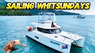 Sailing the Stunning Whitsunday Islands in Australia 🇦🇺 ⛵️ whitsundays australia sailing [upl. by Amocat725]