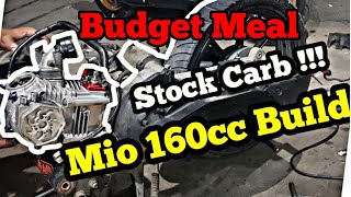 Mio 160cc semi all stock build [upl. by Arol]