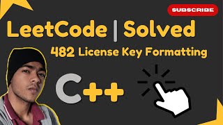 Leetcode 482 License Key Formatting  Easy Explanation amp C Solution [upl. by Ferriter]