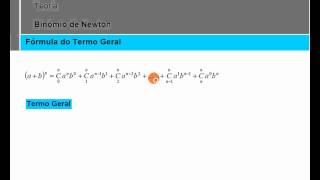 Binómio de Newton  Introdução [upl. by Ivar112]