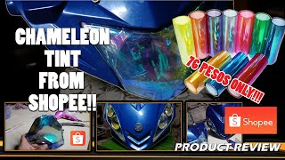 Paano maglagay ng Tint DIY  Chameleon Tint from Shopee Tutorial [upl. by Vogel]