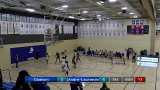 RSEQ D2 Mens Basketball 🏀 AndréLaurendeau  Dawson 20230203 [upl. by Iolande433]