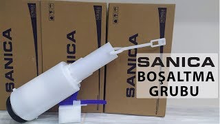 SANİCA SAN100 BOŞALTMA GRUBU SANİCA YEDEK PARÇA [upl. by Irahk]