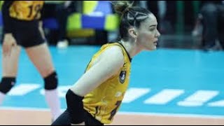 Voleybol  Vakıfbank Üst Üste Sayı bulan Aceler [upl. by Ranee979]