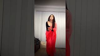 Chite Suit Te  Kannian  Dil dara transition transitions fyp redsarees saree dancechallenge [upl. by Atnwahs]