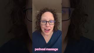 perineal massage can help prevent larger tears heres how [upl. by Eletnahs]