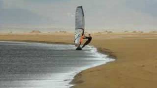 Windsurfing glass at Sandy Point [upl. by Arrak]