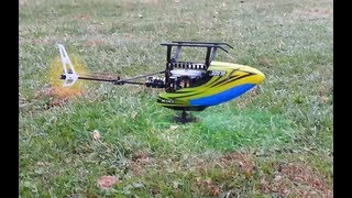 Blade 130X 3D flight w massive crash [upl. by Aivad953]