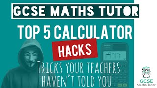 The 5 Calculator Hacks You NEED to Know for the GCSE Maths Exam  TGMT [upl. by Yot172]