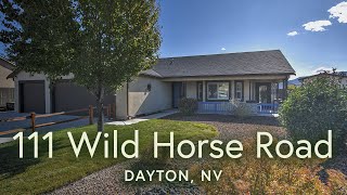 111 Wild Horse Road Dayton NV [upl. by Fredie861]