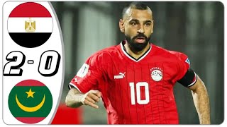 Egypt vs Mauritania 20  All Goals amp Highlights  2024 [upl. by Wendt]