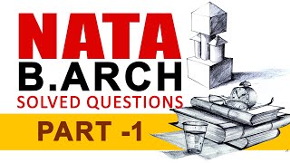 NATA  BARCH SOLVED QUESTIONS  PART 1 [upl. by Nueoht647]