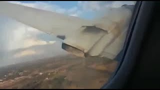 VIDEO Final moments of fatal plane crash caught on camera by passenger [upl. by Tiebout426]