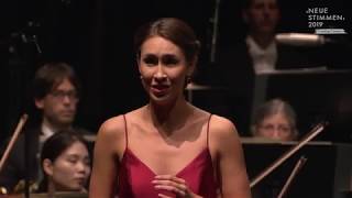 NEUE STIMMEN 2019  SemiFinal Valerie Eickhoff sings quotNacqui allaffannoquot La Cenerentola Rossini [upl. by Ahsenid]