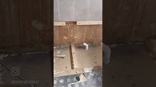 Bathroom Reno part 2 renovations [upl. by Talbert117]