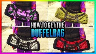 How To Get Coloured DUFFEL BAG Solo in GTA 5 Online  NEW 100 WORKING Duffle Bag TutorialGlitch [upl. by Atsirtal246]