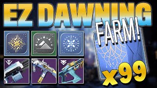 EASY Dawning 2020 FARM  Fast Ingredients Dawning Essence and Packages  Destiny 2 Beyond Light [upl. by Che]