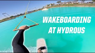 WAKEBOARDING AT HYDROUS WAKEPARK [upl. by Annahs]