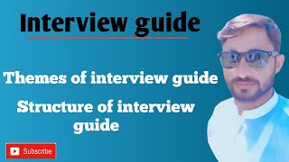 Interview guide in research methodology  in Urdu Hindi [upl. by Sigvard]