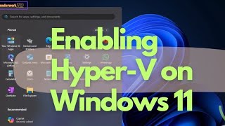 HyperV on Windows 11 [upl. by Ahearn]